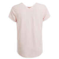 Women's Gentle Yoga T-Shirt - Pale Pink