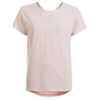 Women's Gentle Yoga T-Shirt - Pale Pink