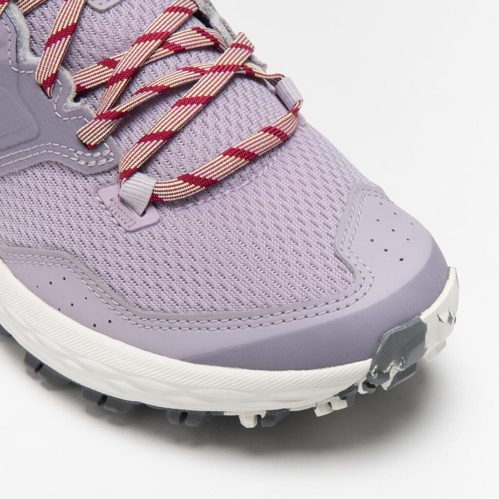 WOMEN's TRAIL RUNNING SHOES TR2 - carbon grey button/pink