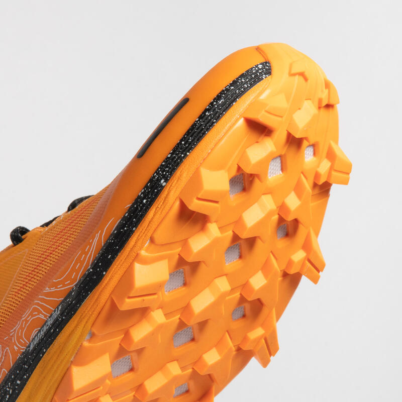 Pánské závodní boty na trailový běh Race Ultra oranžovo-černé 