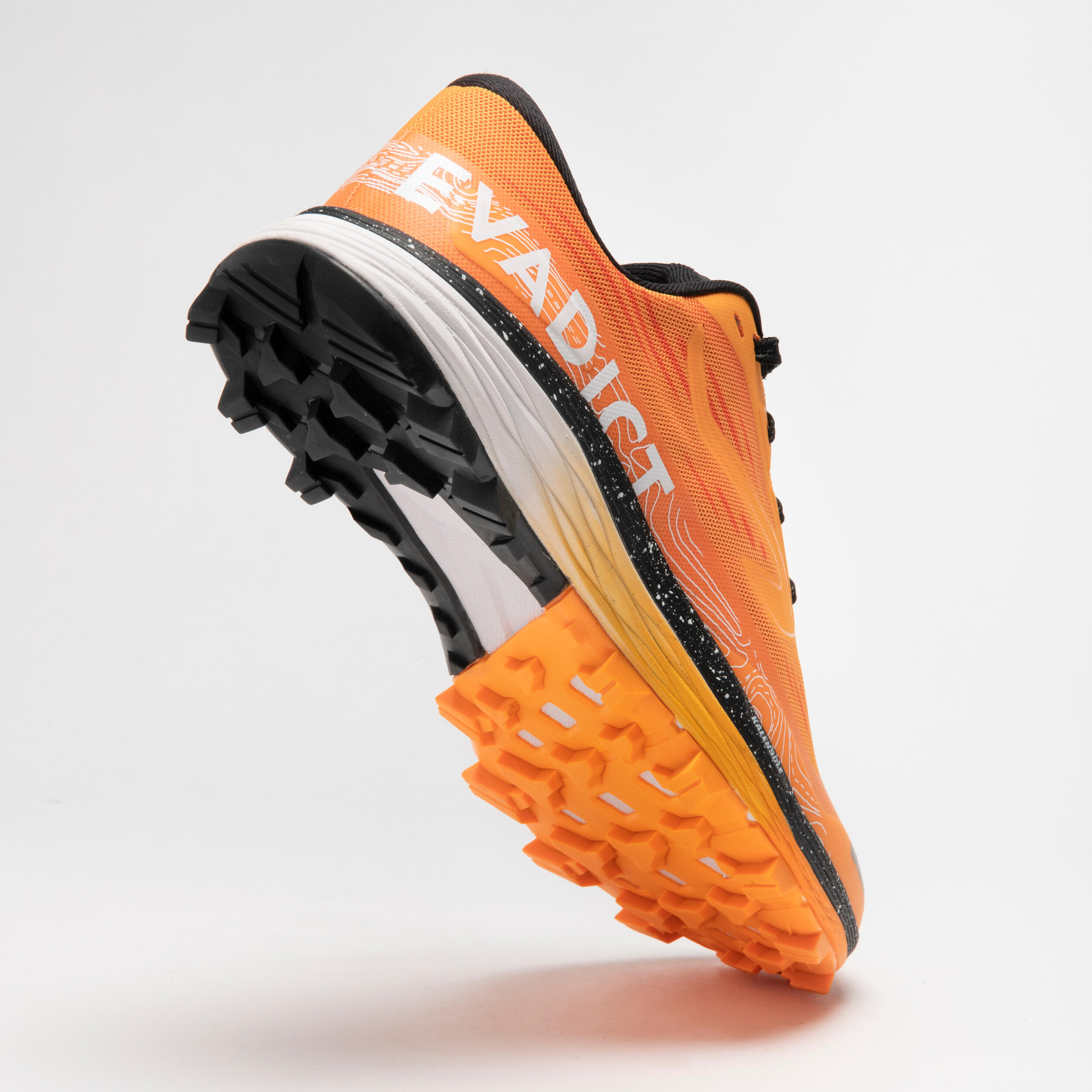 Scarpe da trail running Race ULTRA arancioni e nere da uomo