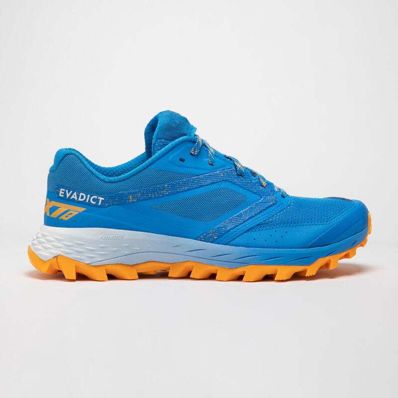 Calçado de Trail Running para Homem XT8 Azul e Laranja