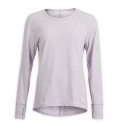 Long-Sleeved Eco-Friendly Yoga T-Shirt - Purple