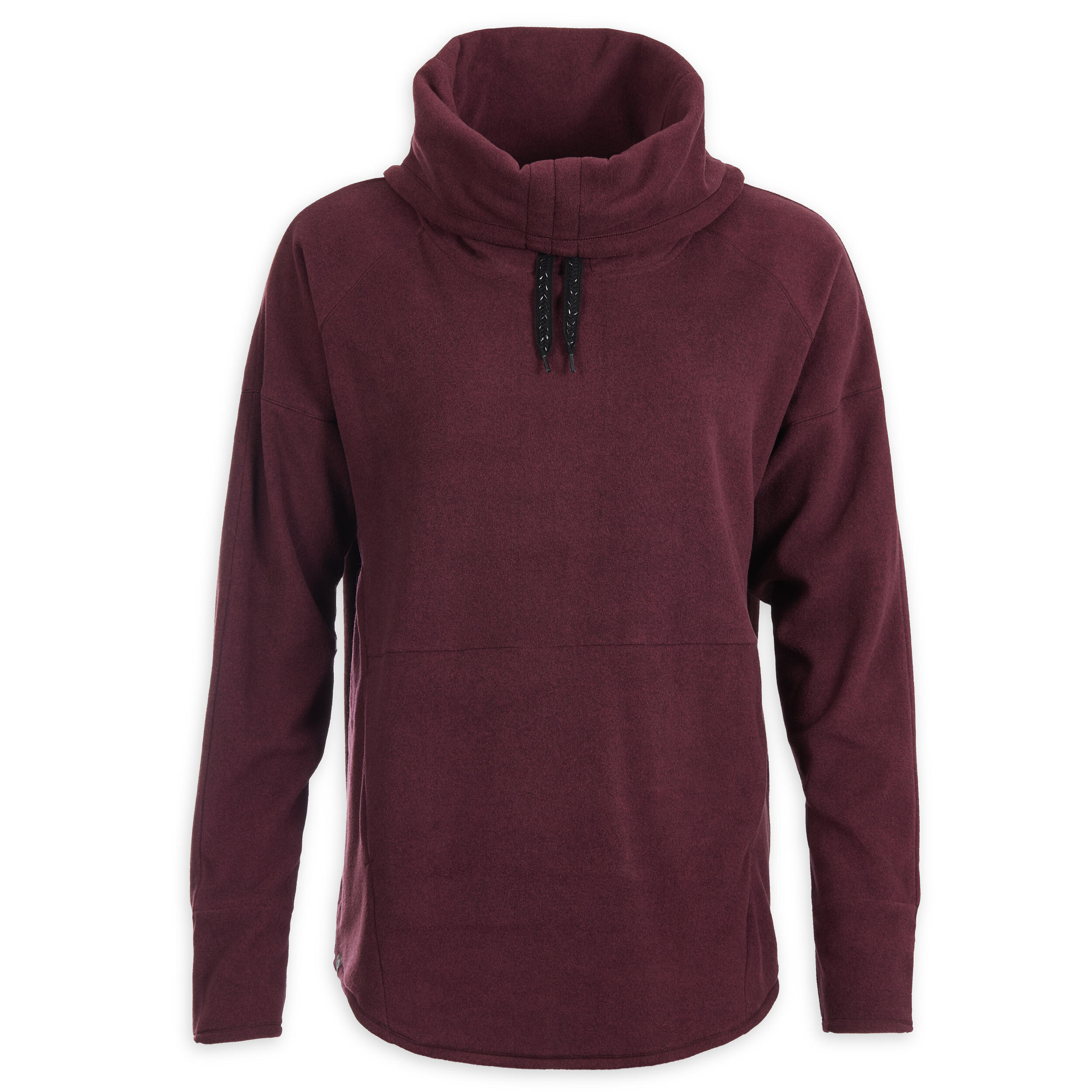 WOMEN'S YOGA RELAXATION FLEECE BURGUNDY