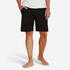 Men's Eco-Designed Cotton Yoga Shorts - Black