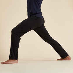 Ανδρικό οικολογικά σχεδιασμένο παντελόνι για ήπια yoga - Μαύρο