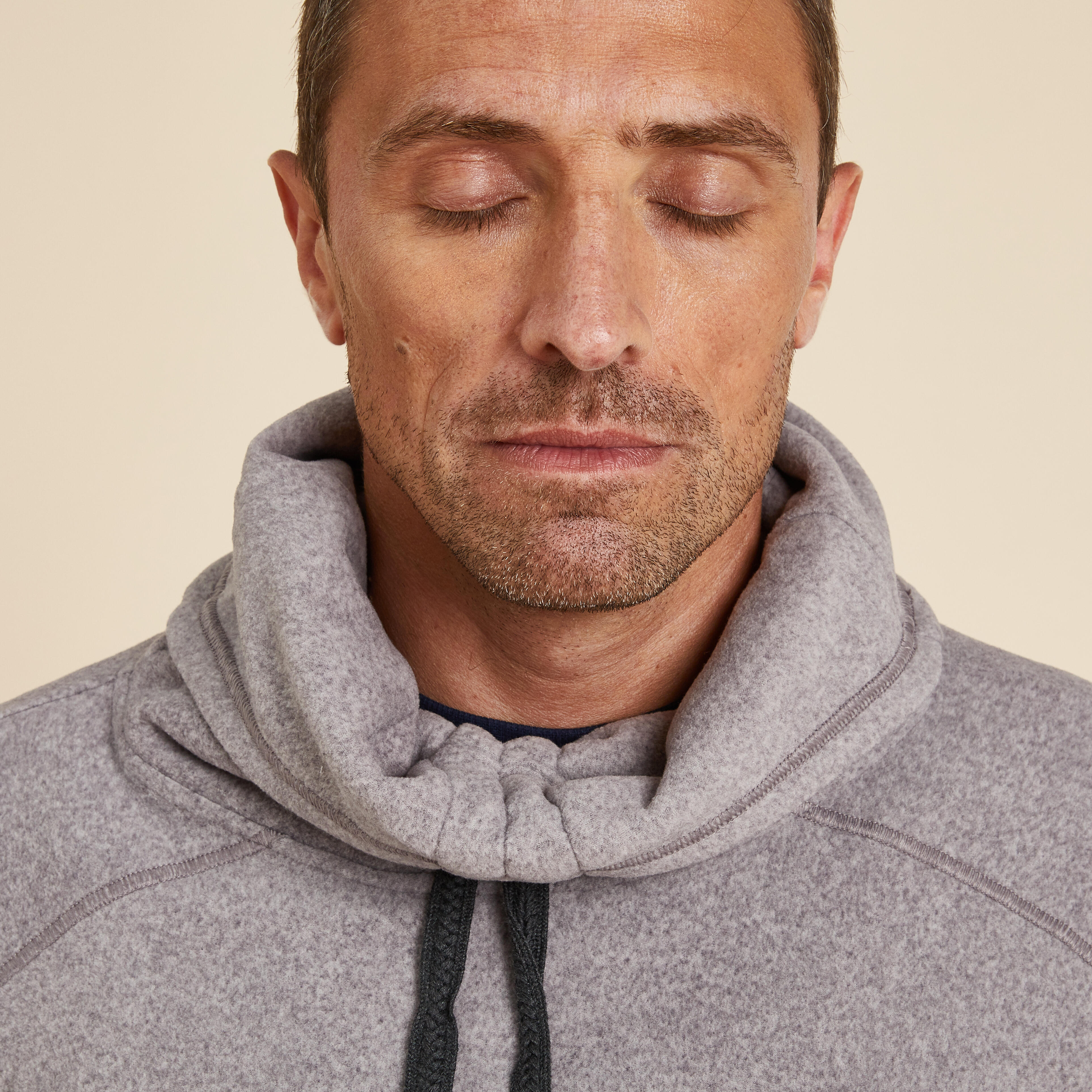Men's Fleece Yoga Sweatshirt - Dark 