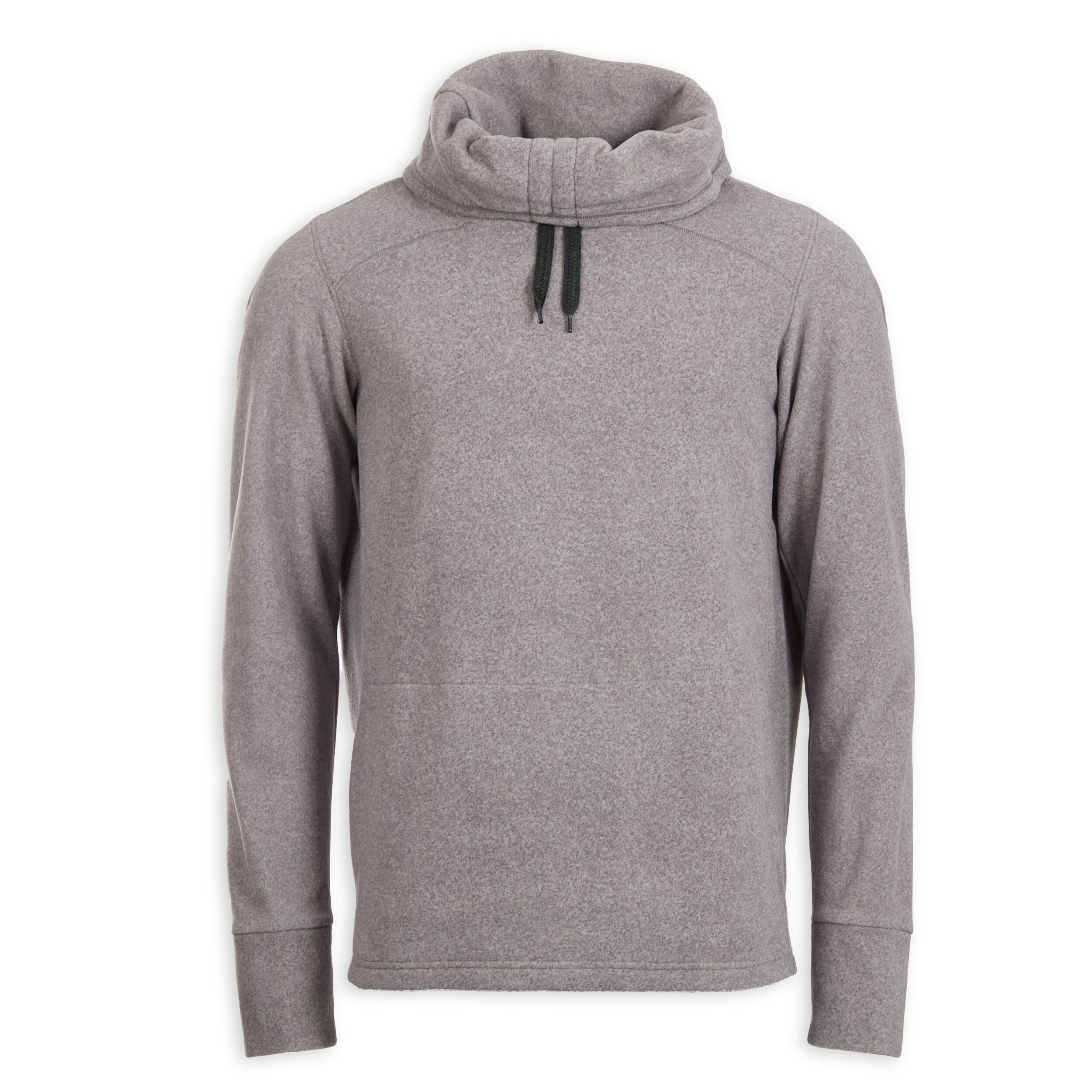 Men's Fleece Yoga Sweatshirt - Dark Grey 6/9