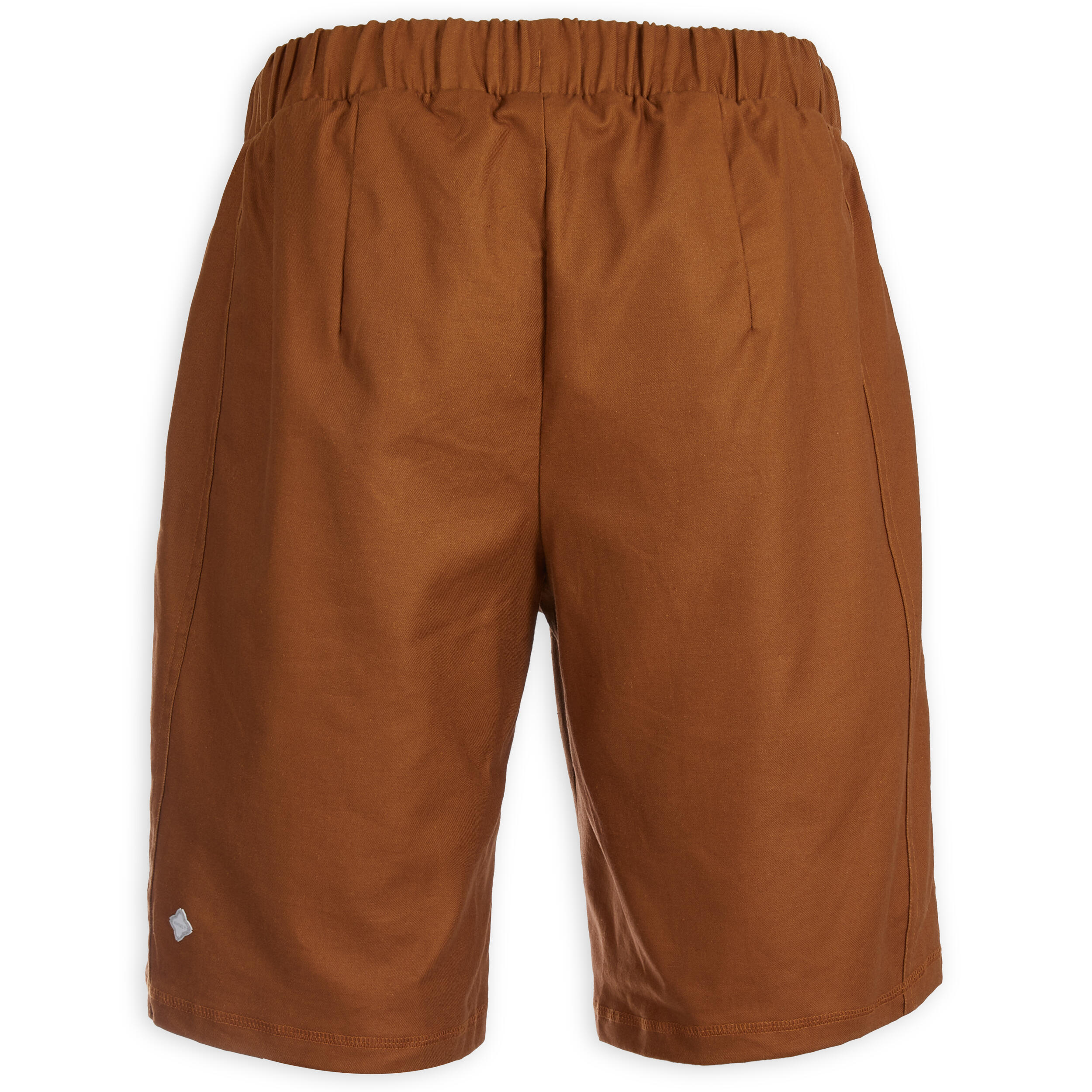 Men's Yoga Linen and Cotton Shorts - Brown 6/6