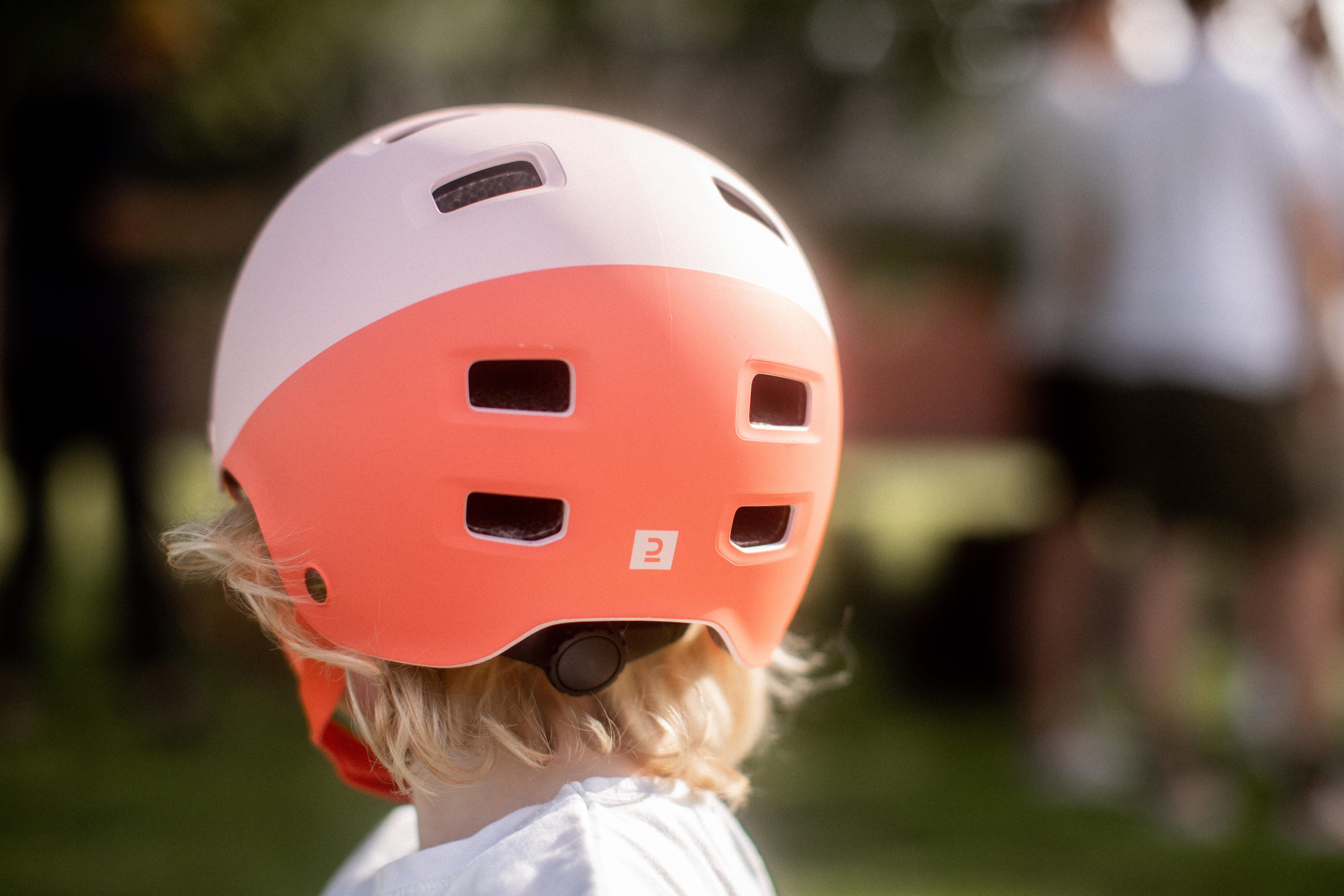 Casque à vélo en bol enfant – 520 rose TP - BTWIN