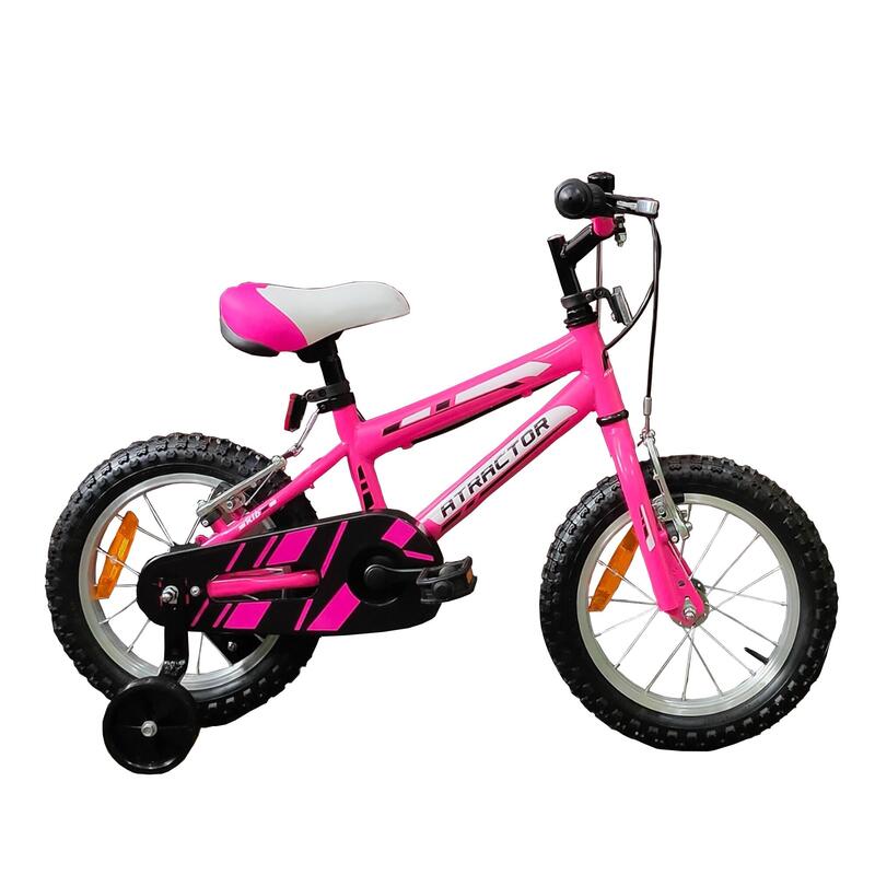 Bicicleta de niños MTB 16 pulgadas Atractor fucsia 4,5-6 años