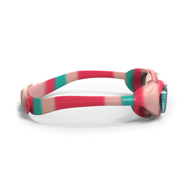 Lunettes de natation Junior - Xbase rose bleu teintées bleu