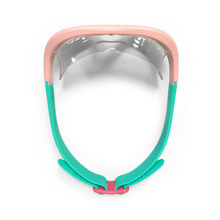 Swimming Mask - Swimdow V2 Size S Asian Fit Clear Lenses - Pink