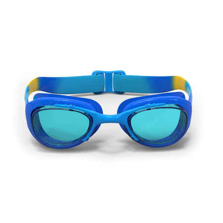 Kacamata Renang Anak XBASE 100 - Lensa Clear - Kuning