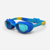 Kids Swimming Goggles UV Protection Anti-Fogging Clear Lenses Xbase Blue Yellow