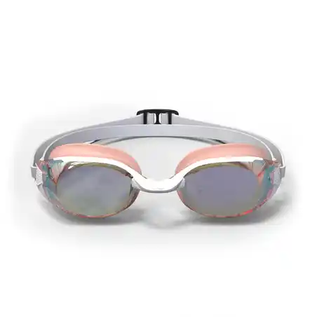 Swimming goggles Bfit Mirrored lenses Pink  /Yellow / White