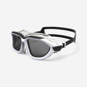 Swimming Mask ACTIVE Smoked Lenses Secure Fit Size L White Black