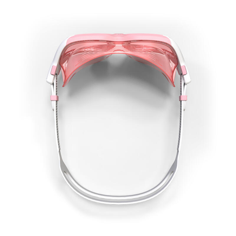 Schwimmmaske getönt kleine Größe - Active rosa/weiß 