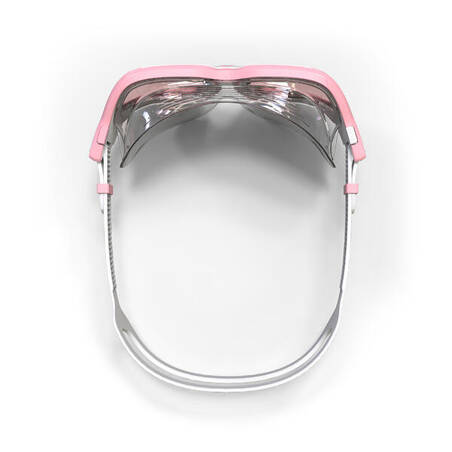 Pool Mask - Swimming - Active Size S Tinted Lenses - Pink / White