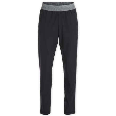 Men's Lightweight Dynamic Yoga Bottoms - Black