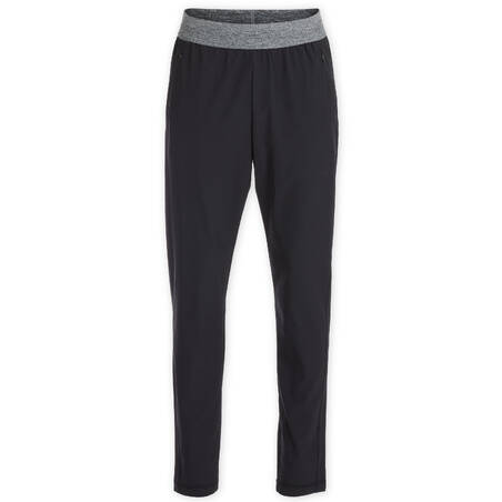 Men's Lightweight Dynamic Yoga Bottoms - Black