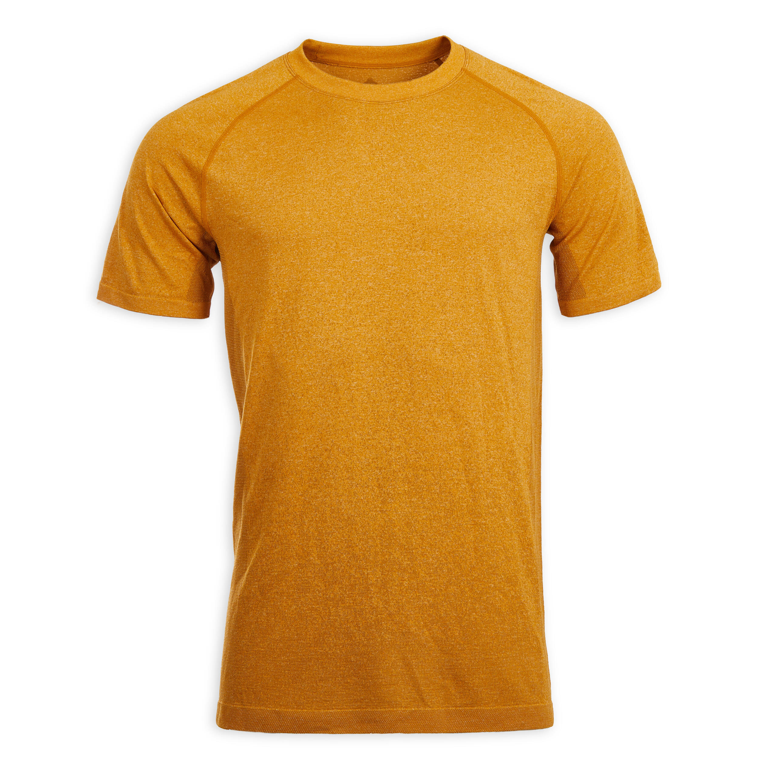 Seamless Short-Sleeved Yoga T-Shirt - Ochre 5/5