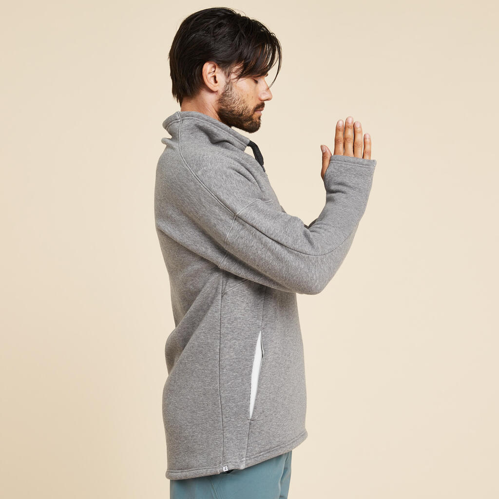 Yoga Sweatshirt warm - grau