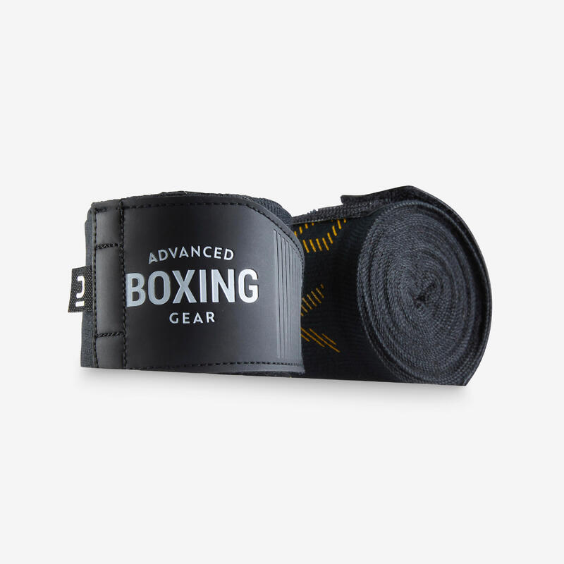 Boxing Wraps 4.5 m - Black/Gold