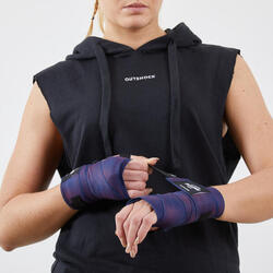 BANDES DE BOXE 3M BLEU/ROUGE