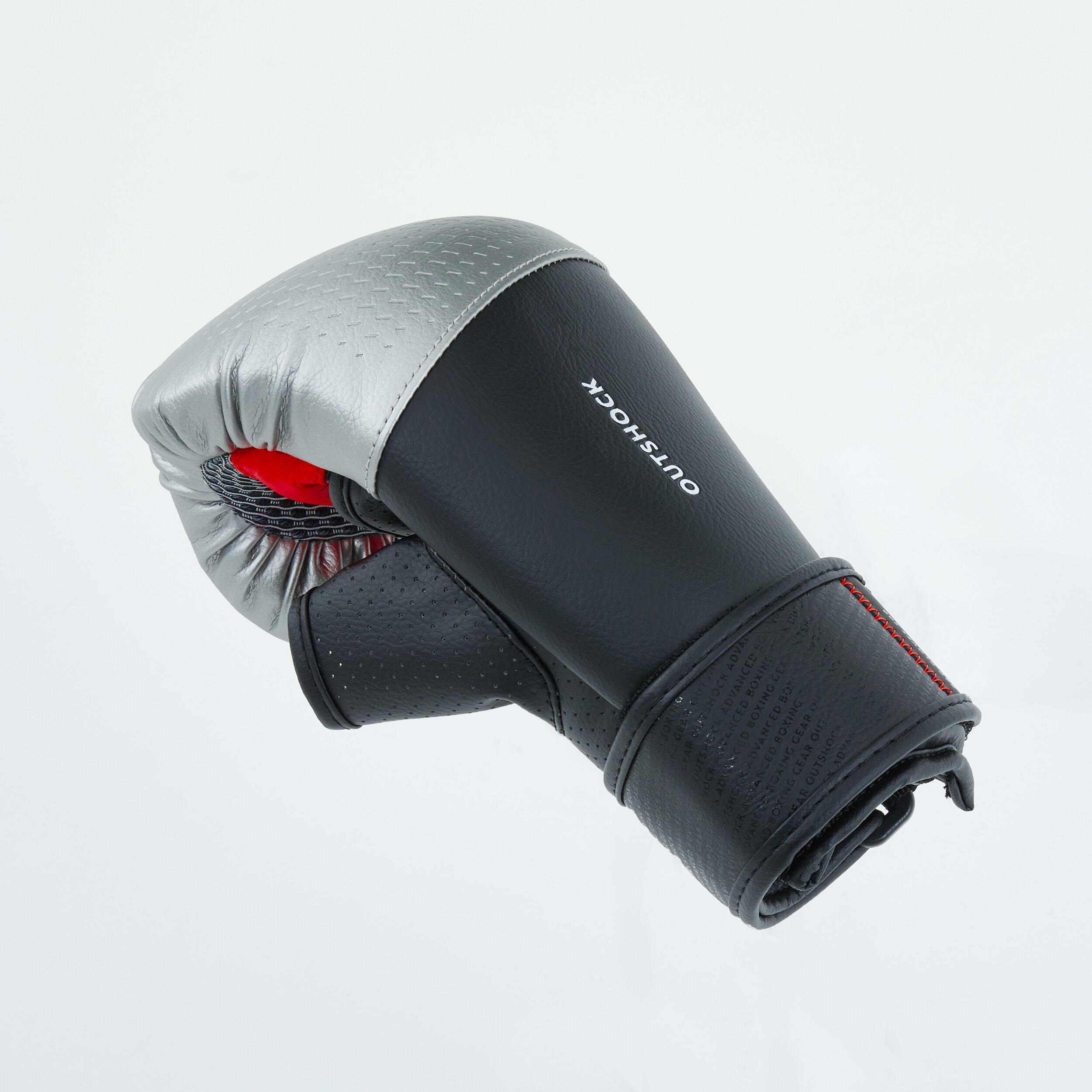 Punching Bag Gloves 500 - Black/Silver 3/11