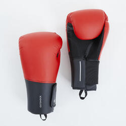 GANTS DE BOXE 100 - ROUGE