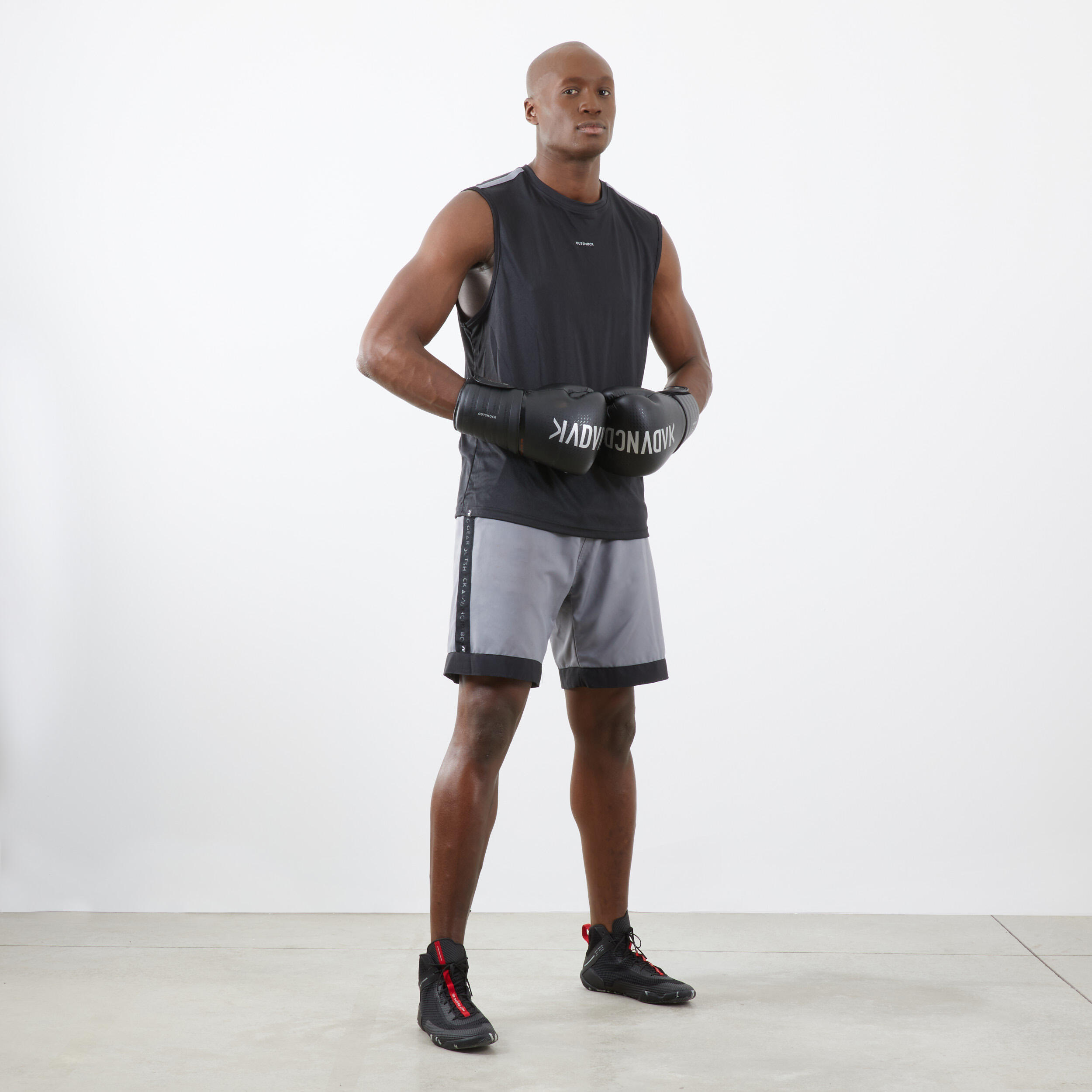 Boxing Gloves 500 - Black - Decathlon