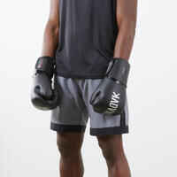 Guantes de boxeo Outshock 500 negro