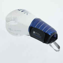 Boxing Gloves 500 - White/Blue