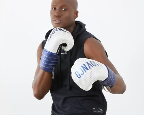 Boxhandschuhe 500 Ergo Weiss