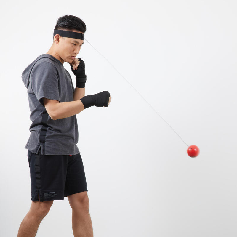 YMX BOXING Reflex Ball - Accessoire de Sport d'entrainement de Réflexe,  Coordination et Vitesse pour la Boxe - Bandeau et Elastique avec Balles en