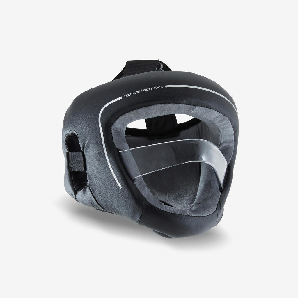 CASQUE DE BOXE ADULTE AVEC BARRE DE PROTECTION NASALE