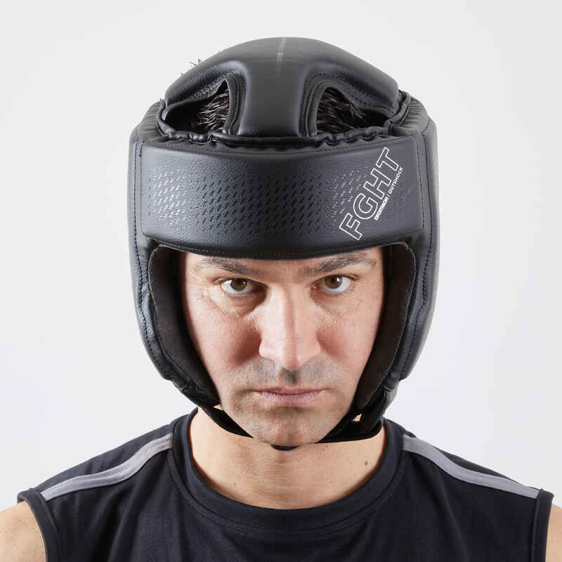 Outshock 900, Open Face Boxing Headguard, Adult