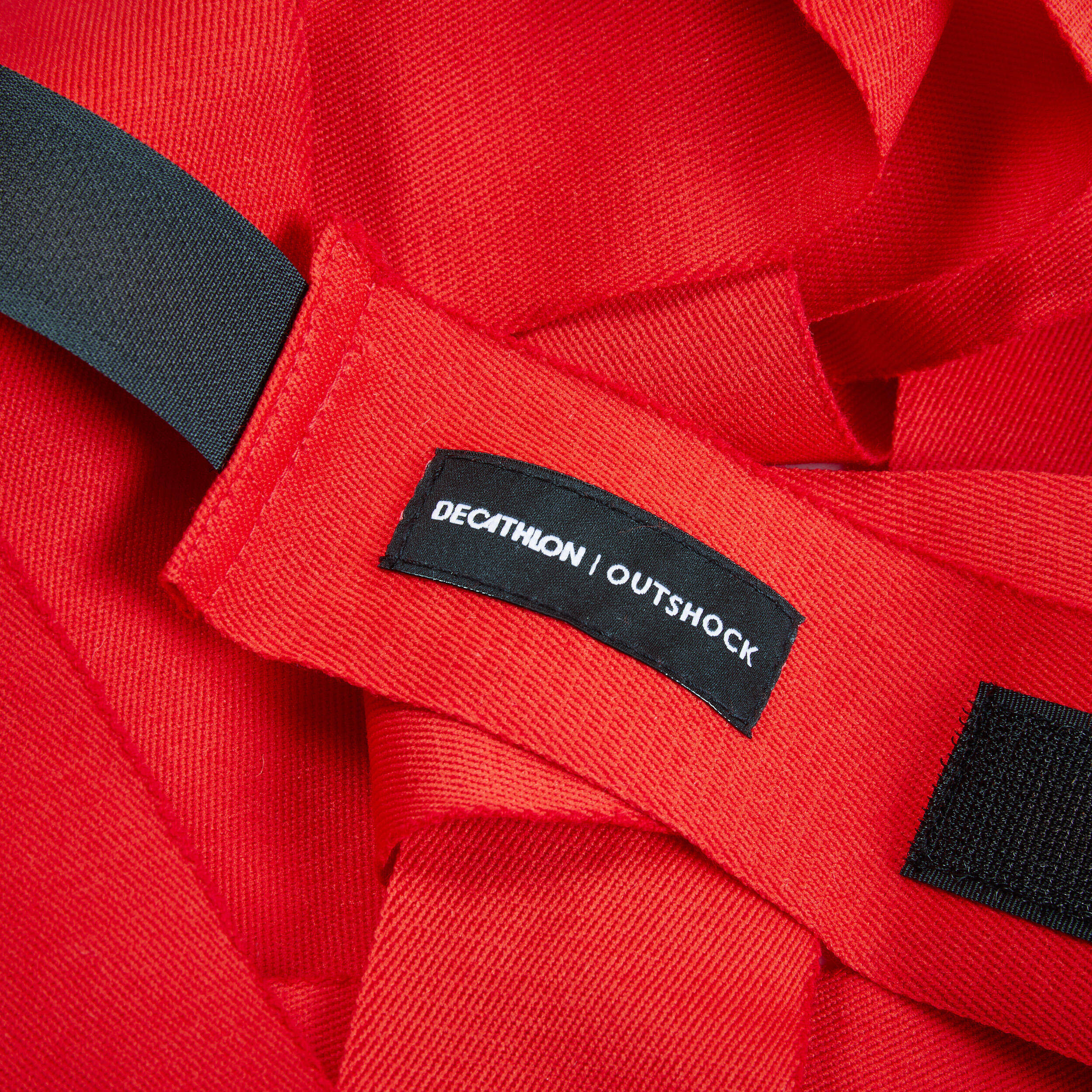 Adult Boxing Wraps 2.5m Red -  3
