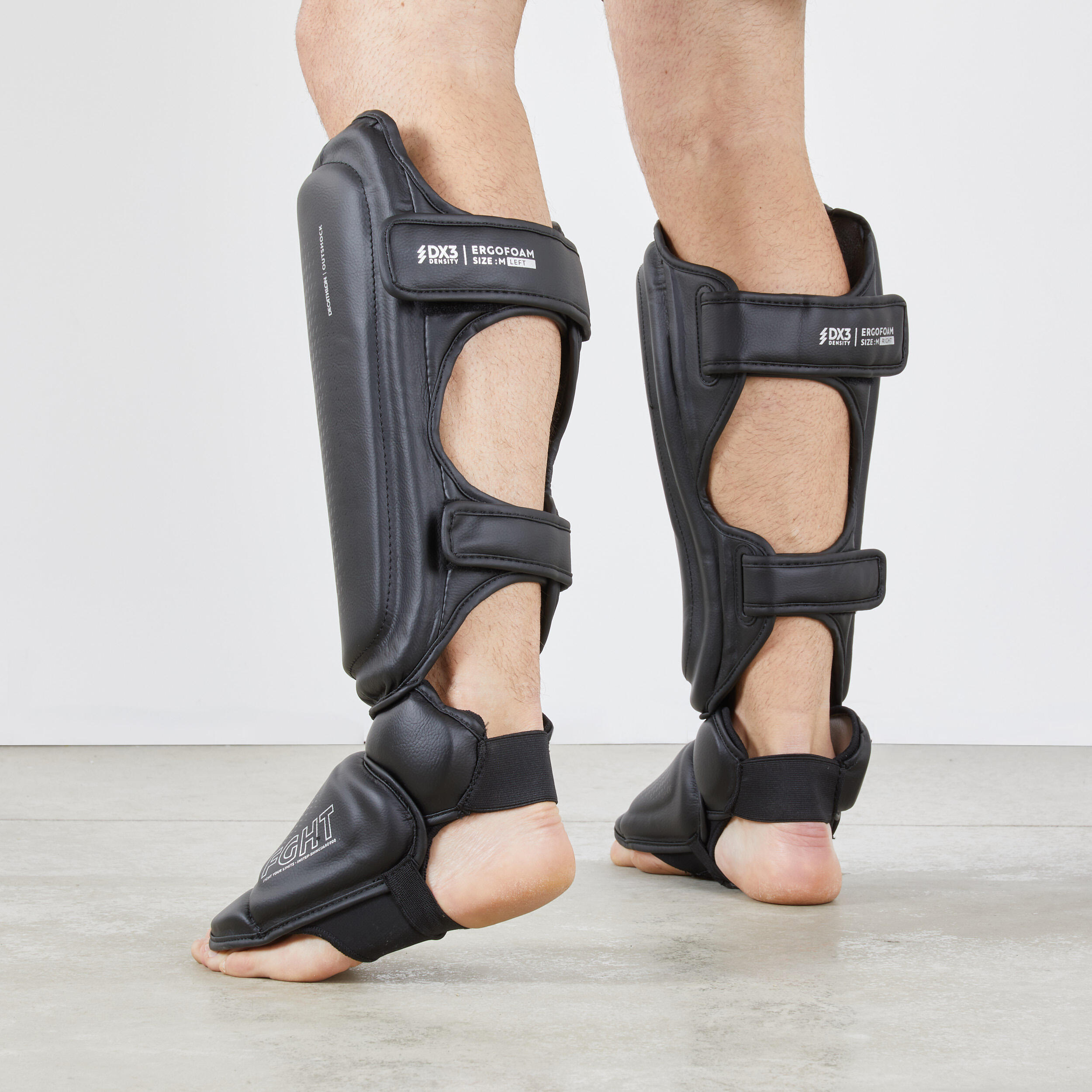 Protège-Tibias En Néoprène Pour Kickboxing, MMA, Muay Thai - Rembourrage EVA, Réglables - 8