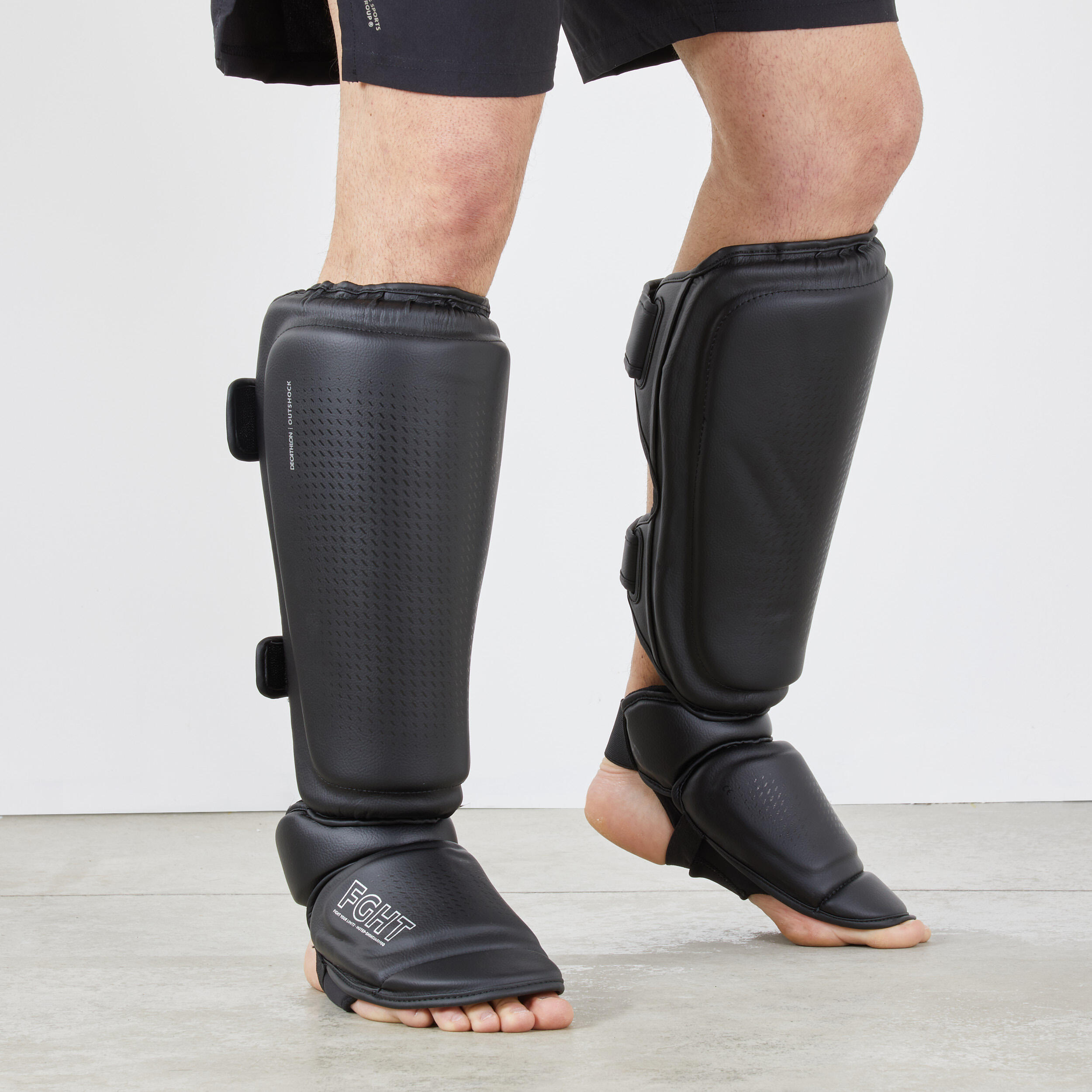 kickboxing shin and foot guards