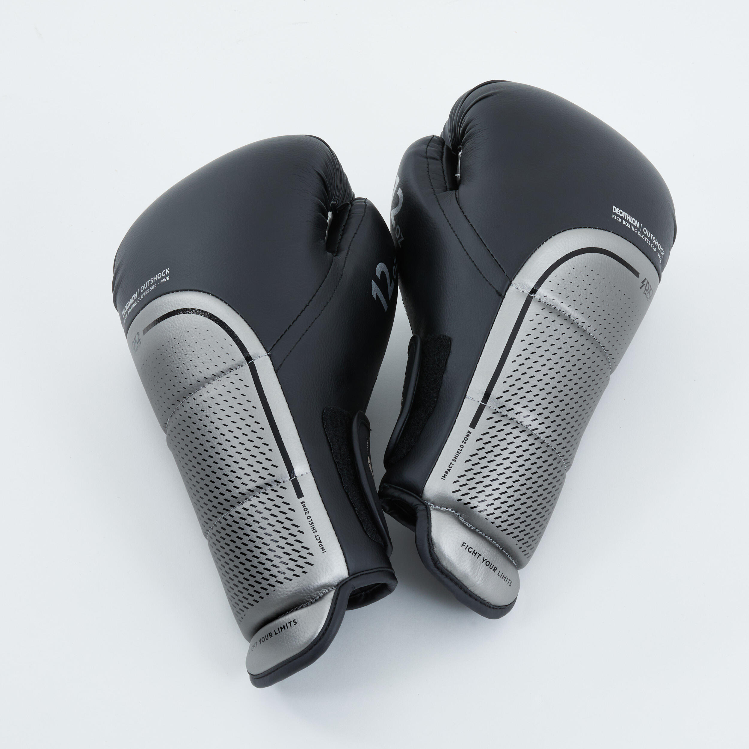 Kickboxing Gloves 500 - Black 2/7