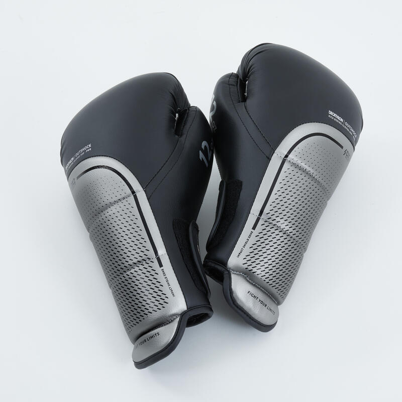 GANTS DE KICK-BOXING 500 NOIRS