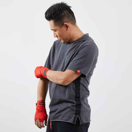 Men's Boxing Hoodie 100 - Grey