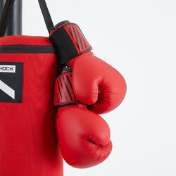 Sac de frappe, gants de boxe enfant - rouge - Decathlon Tunisie