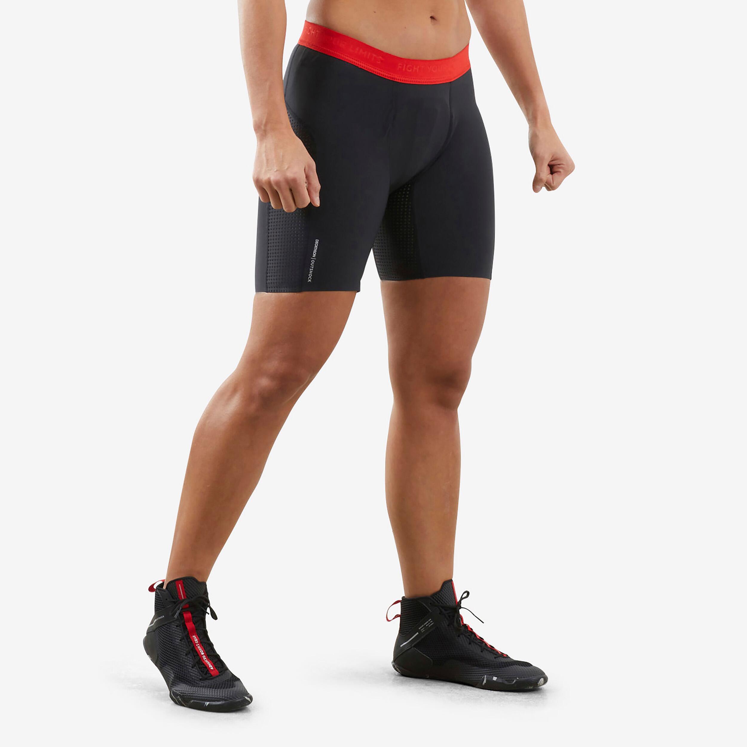 Women's Shorts + Removable Groin Guard 500 4/4