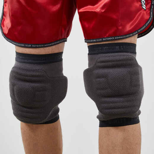 
      Kickboxing/Muay Thai Combat Knee Pads 900 - Grey
  