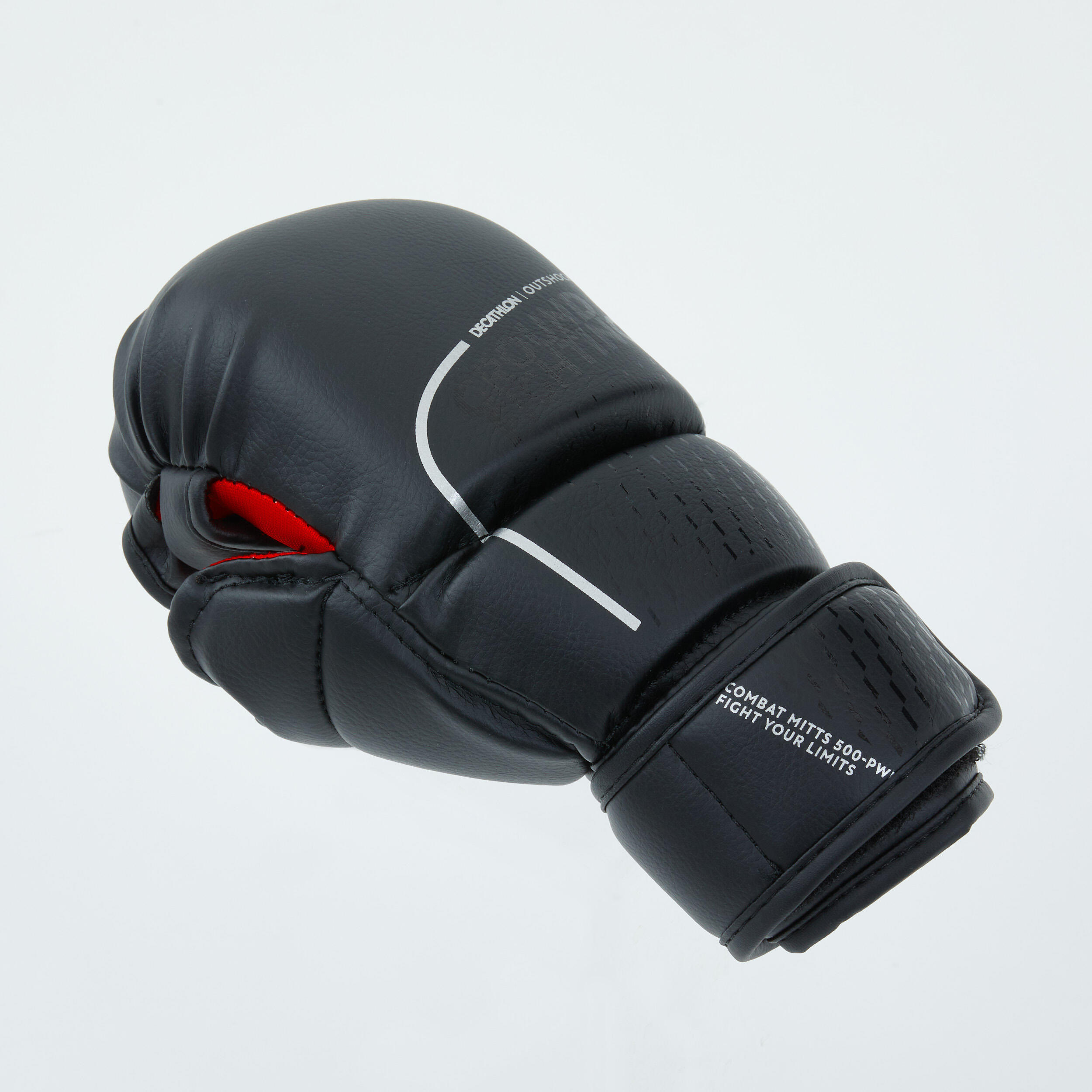 MMA / Grappling Gloves 500 - Black 3/5