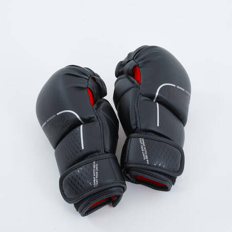 Combat and Grappling Mitts 500 - Black