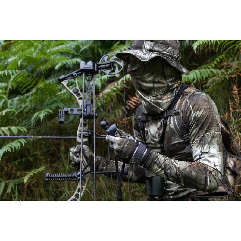 Tour de Cou chasse Respirant 500 CAMOUFLAGE TREEMETIC